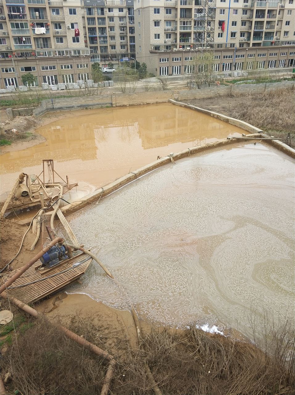 贵溪沉淀池淤泥清理-厂区废水池淤泥清淤